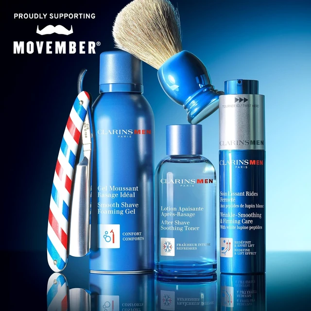 Alt view image 2 of 7 - CLARINSMEN Smooth Shave Foaming Gel | Moisturizing Shave Gel for Men| Soothes and Softens| Energizes Skin| Conditions Beard Hair | Helps Protect Against Irritation and Razor Burn | 5.0 Ounces