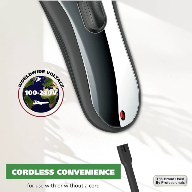 Alt view image 3 of 7 - Wahl Clipper Rechargeable Cord/Cordless Haircutting & Trimming Kit