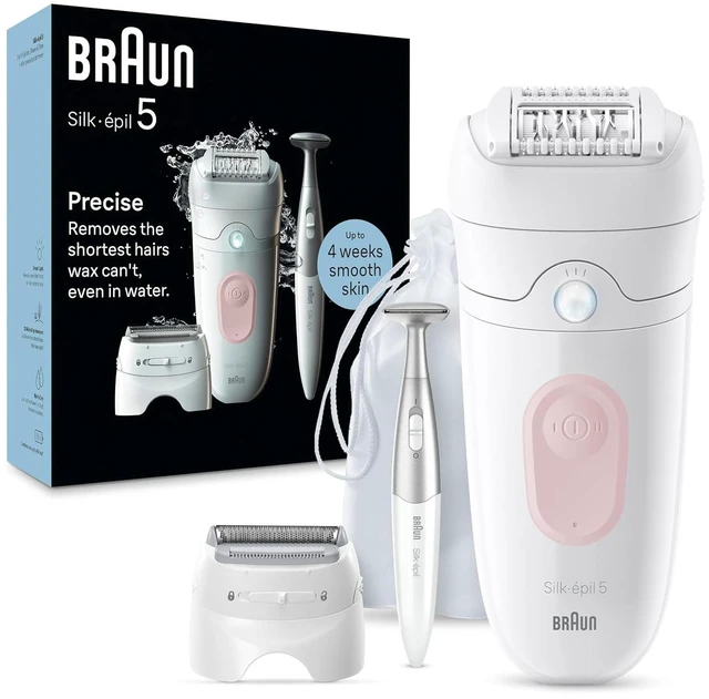 Main image of Braun Silk-épil 5 Epilator, Wet & Dry, Lasting Smooth Skin, SE5-230