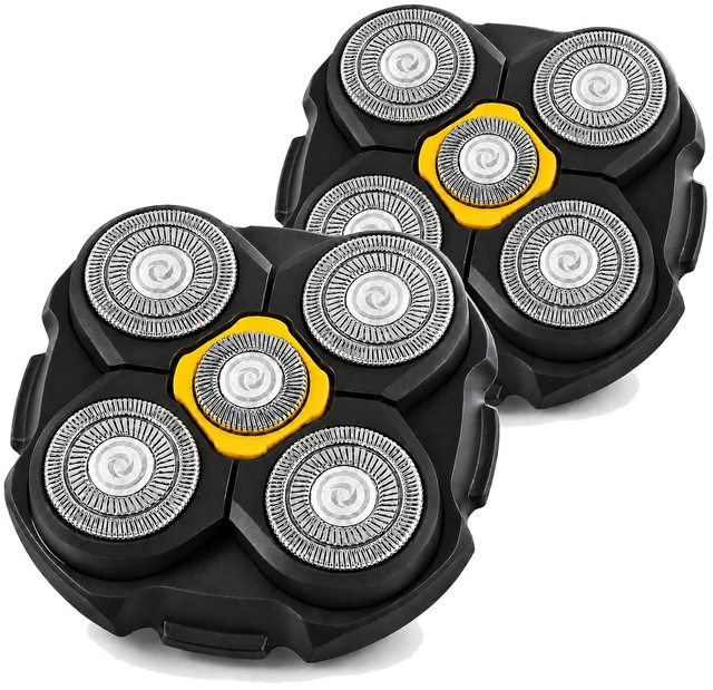 Main image of 2-Pack Replacement Heads Compatible with MicroTouch Titanium Head Shaver