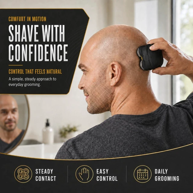 Alt view image 6 of 6 - 2-Pack Replacement Heads Compatible with MicroTouch Titanium Head Shaver
