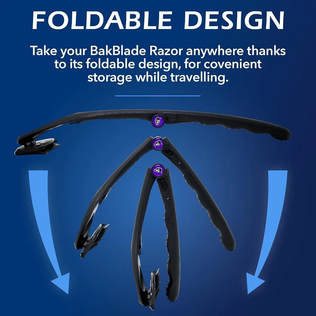 Alt view image 6 of 7 - baKblade 2.0 PLUS - Back Shaver for Men (DIY), Ergonomic Handle, Shave Wet or Dry (Extra Blades Included)