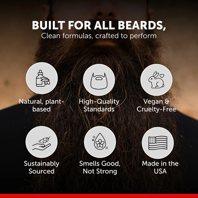 Alt view image 5 of 7 - Detroit Grooming Co. Beard Butter for Men - Premium Leave-In Conditioner & Softener with Safflower Oil & Shea Butter - Hydrating Beard Moisturizer for Growth & Thickness - Iconic 313, 2oz