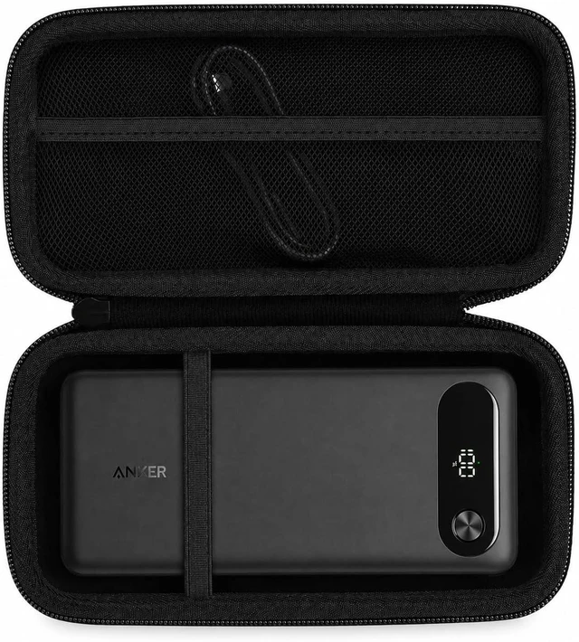 Main image of khanka Case for Anker 20000mAh 87W Portable Charger Power Bank,Black