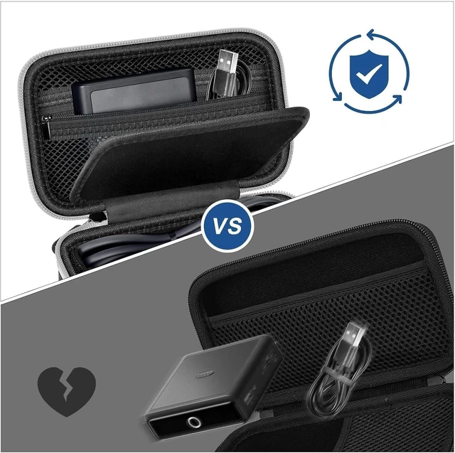 Alt view image 6 of 7 - Hard Case for Anker 25,000mAh Laptop Power Bank 165W (A1695), Black