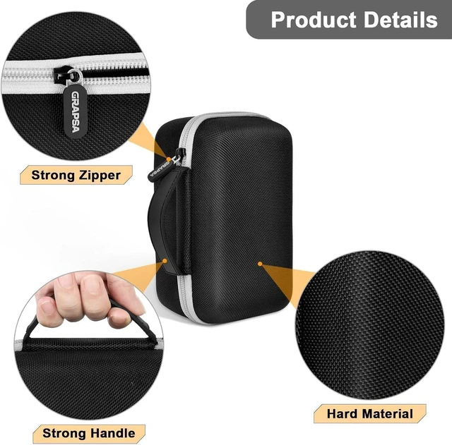 Alt view image 7 of 7 - Hard Case for Anker 25,000mAh Laptop Power Bank 165W (A1695), Black