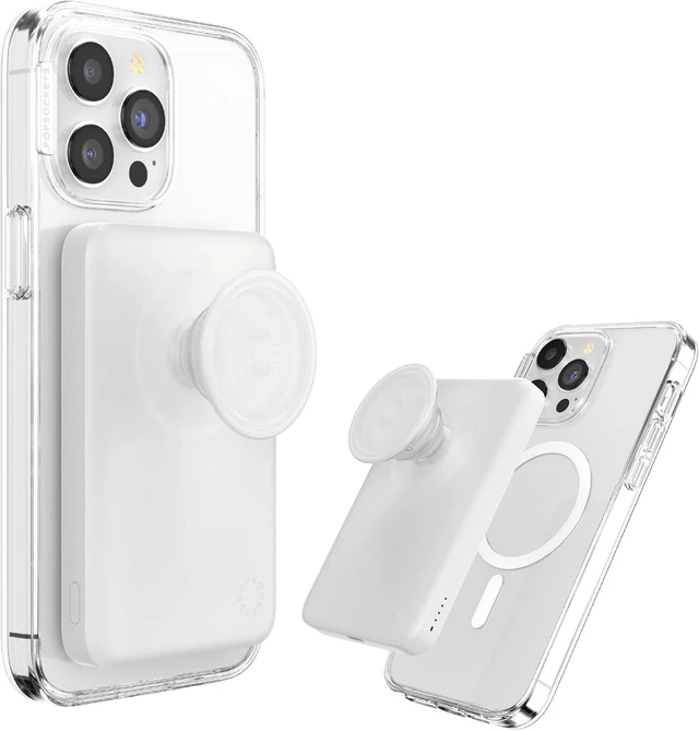 Main image of PopSockets PowerPack Phone Charger with MagSafe- White