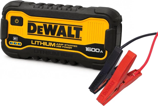 Main image of DeWalt DXAELJ16 1600 Peak Amp Jump Starter Battery Booster with USB Power Station
