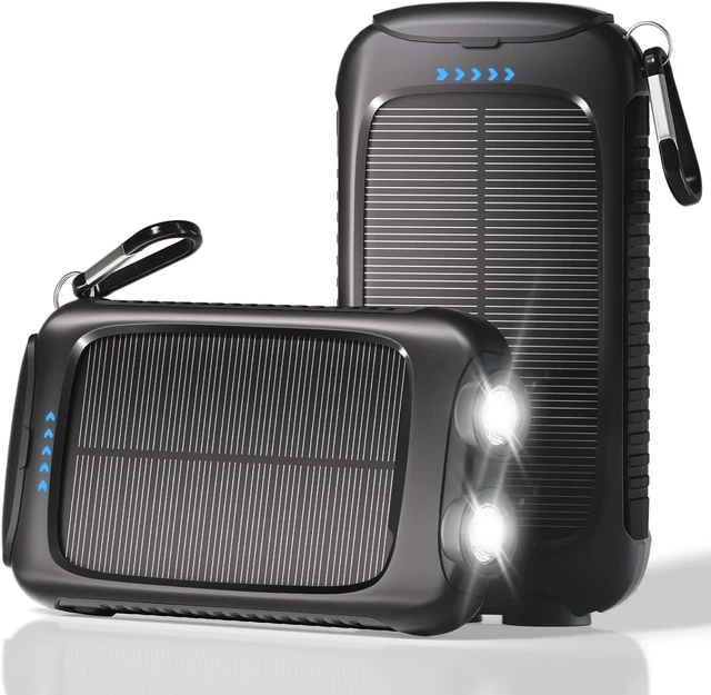 Main image of Solar Power Bank 20000mAh with USB-C, Portable Charger for Travel Camping