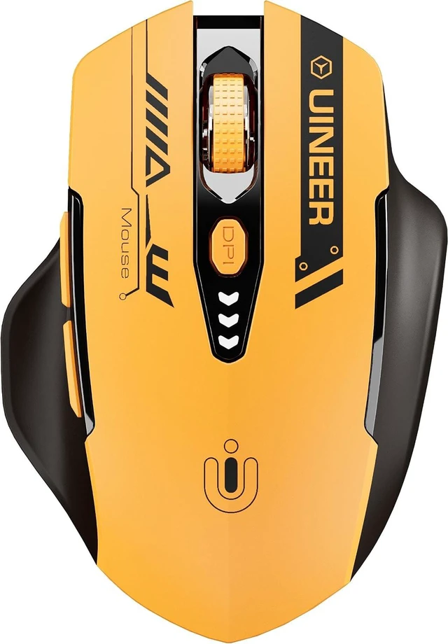 Main image of Uineer Wireless Mouse, Bluetooth 5.0/2.4G /Wired, 12,800 DPI, Programmable