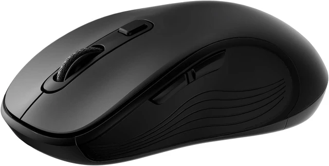 Alt view image 4 of 7 - INFINMIND L123 Wireless Mouse, 2.4G USB+2 Bluetooth Multi-Device Mouse.