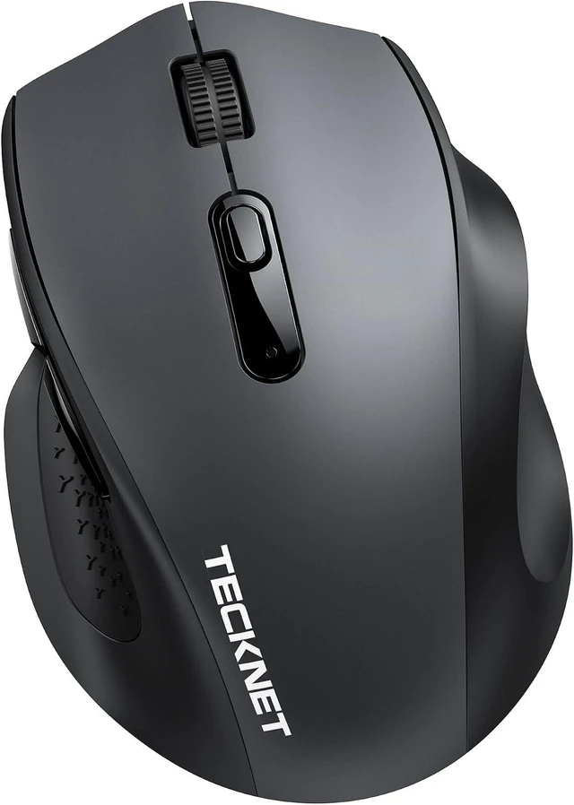 Main image of TECKNET Wireless Mouse for Laptop, Dual-Mode Bluetooth Wireless Mouse