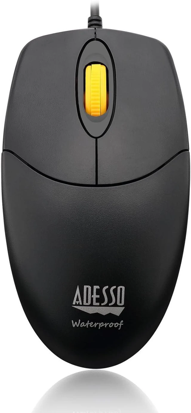 Main image of Adesso iMouse W3 Waterproof Wired Optical Computer Mouse IP67