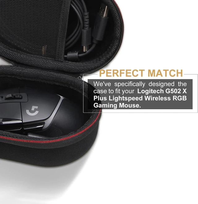 Alt view image 3 of 7 - LTGEM Mouse Case for Logitech G502 Hero Lightspeed Gaming Mouse, Black
