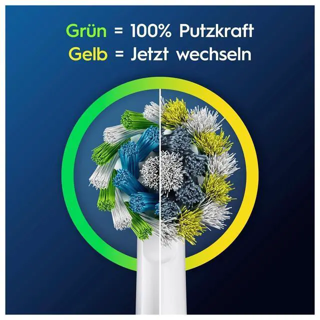 Alt view image 4 of 5 - Oral-B Pro Cross Action Replacement Brush Heads, 8 Count White, Compatible with All Rotating Oral-B Electric Toothbrushes Except iO Series