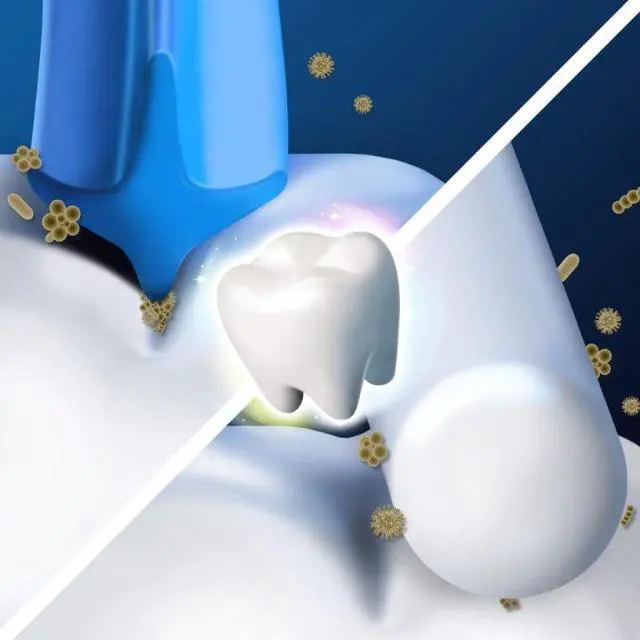 Alt view image 3 of 5 - Oral-B Pro Deep Clean Replacement Brush Heads, 4 Count, Compatible with All Rotating Oral-B Electric Toothbrushes Except iO Series