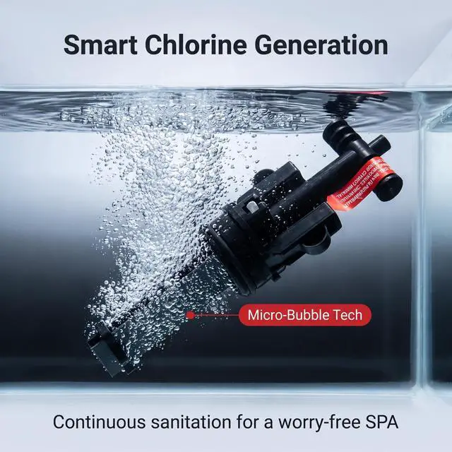 Alt view image 5 of 7 - FreshWater Salt System Replacement Cartridge 2 Pack, Chlorine Generating Cartridge Compatible with Hot Spring Highlife, Limelight, Caldera Utopia & Paradise Series Hot Tubs