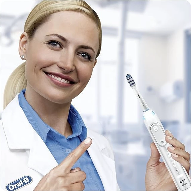 Alt view image 3 of 4 - Oral-B TriZone Replacement Brush Heads, 4Pack, Triple Action Deep Clean Bristles