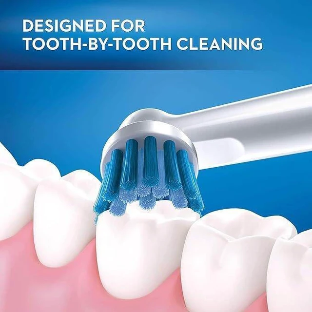Alt view image 2 of 6 - Oral-B Sensitive Clean Replacement Brush Heads, 4 Count, Extra Soft Bristles for Gentle Gum Care, Compatible with Oral-B Electric Toothbrushes
