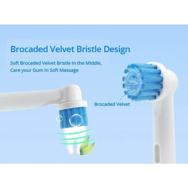 Alt view image 5 of 6 - Oral-B Sensitive Clean Replacement Brush Heads, 4 Count, Extra Soft Bristles for Gentle Gum Care, Compatible with Oral-B Electric Toothbrushes