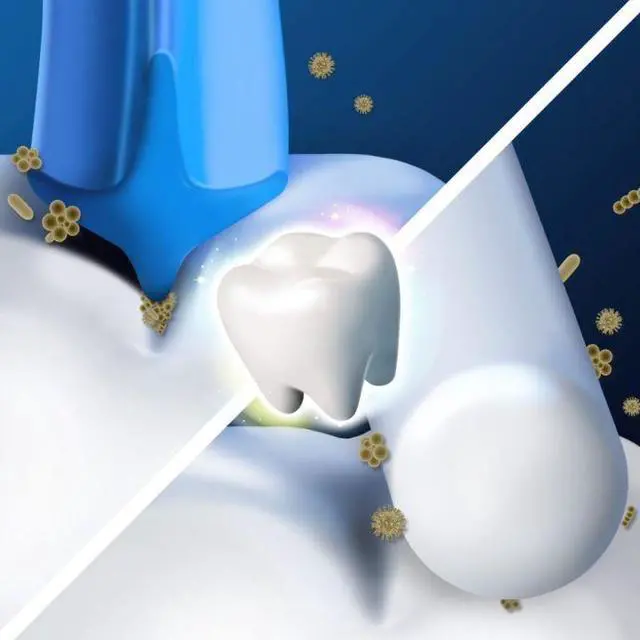 Alt view image 3 of 6 - Brosse de rechange Oral-B avec racloir interdentaire Pro Series Pro Brosse à dents électrique Têtes de rechange EB25RX-4