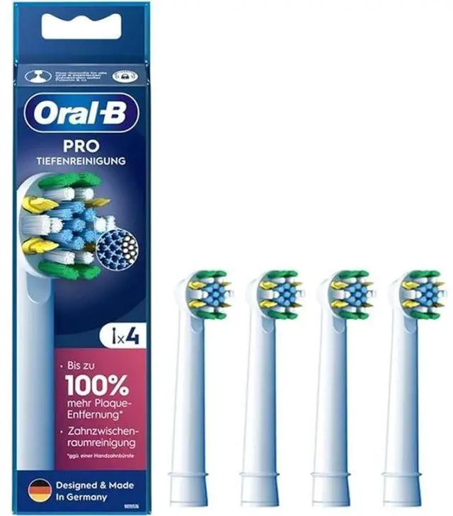 Main image of Brosse de rechange Oral-B avec racloir interdentaire Pro Series Pro Brosse à dents électrique Têtes de rechange EB25RX-4