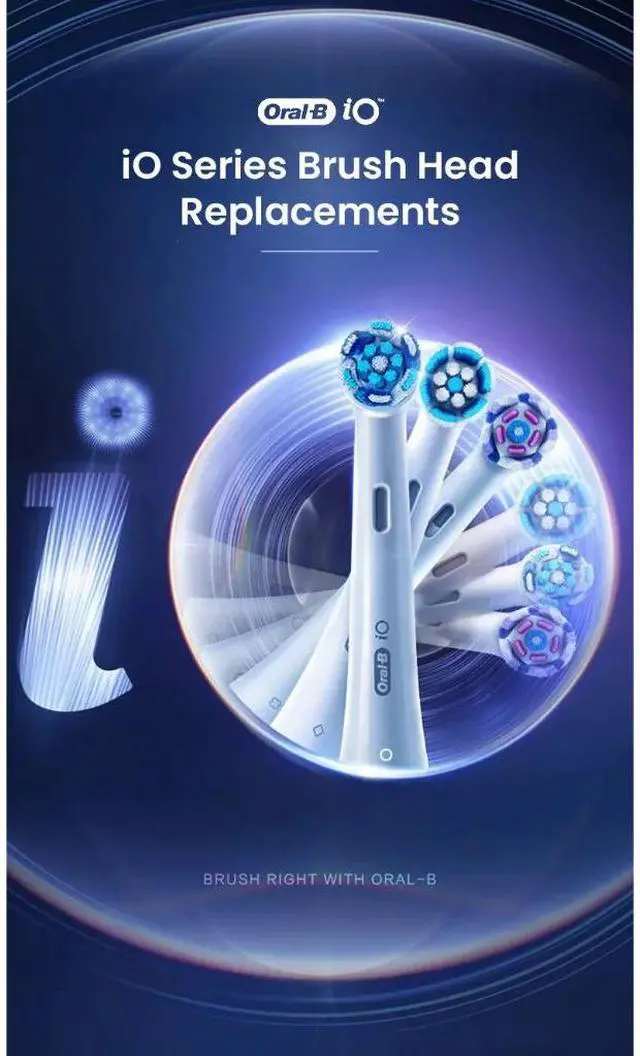 Alt view image 3 of 5 - Brossettes dentaires ORAL-B iO ultimate Clean Blanches X4