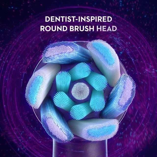 Alt view image 3 of 6 - Brossettes dentaires Oral-B iO ultimate Clean Noires X4