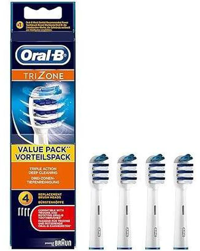 Main image of Oral-B Eb30-4 - Pack De Têtes De Brosse De Rechange - Pour Brosse À Dent - Oral-B