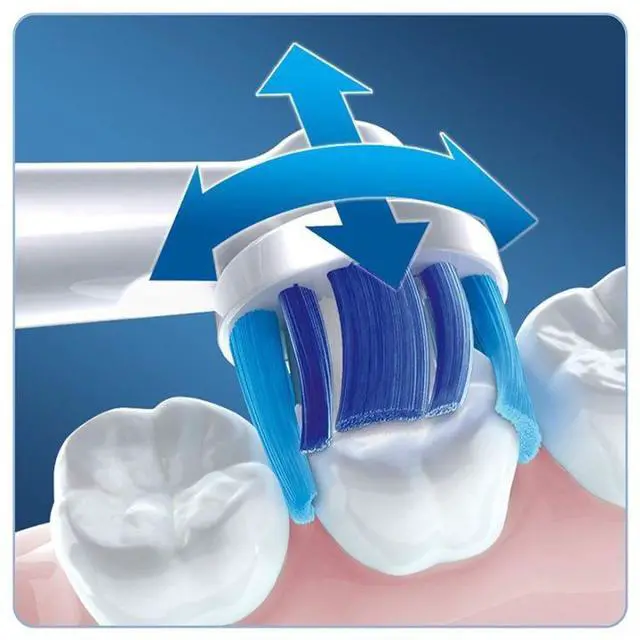 Alt view image 2 of 6 - Têtes De Brosse De Rechange Oral-B Precision Clean Originales D'Allemagne, Lot De 10