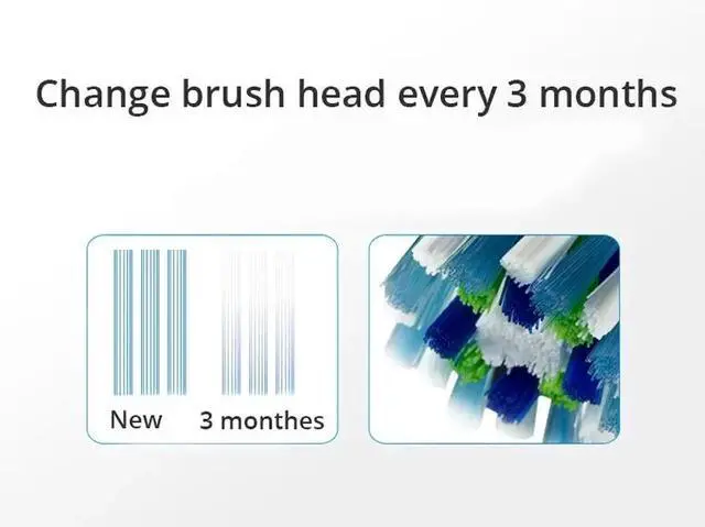 Alt view image 7 of 7 - Têtes de brosse de rechange pour brosse à dents électrique Oral-B Cross Action, lot de 4