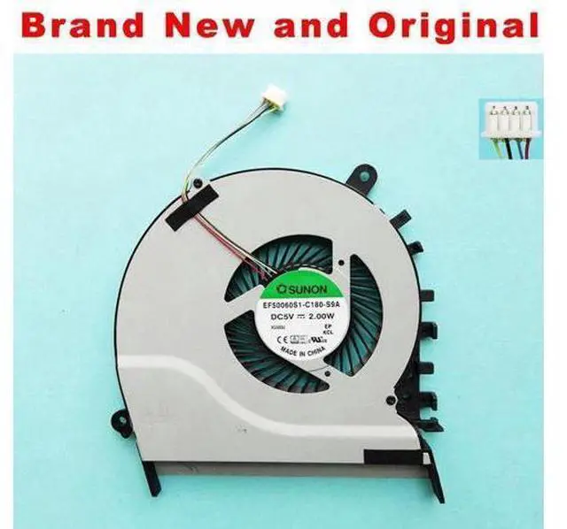 Main image of new original cpu fan for Asus Vivobook S551LB V551LB S551 V551 laptop CPU cooling fan cooler EF50060S1-C180-S9A