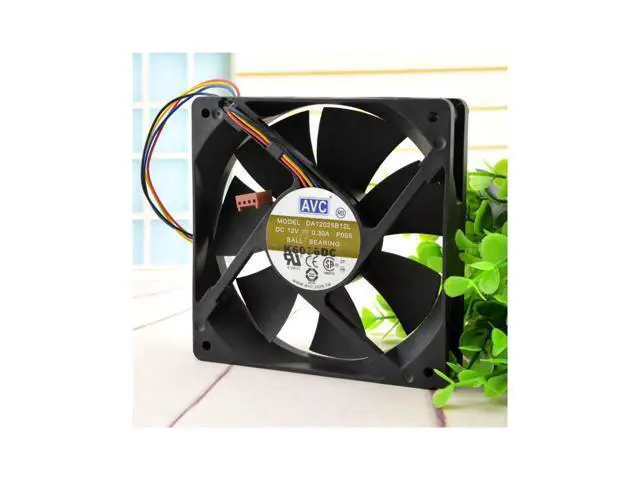 Alt view image 2 of 3 - NEW original AVC DE07015B12L 7CM 12V 0.3A 7015 AVC CPU ball fan main board 4pin port