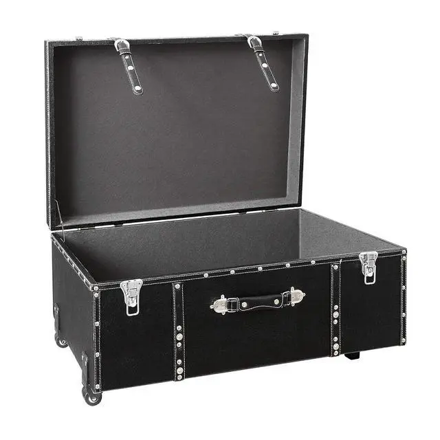 Alt view image 2 of 5 - Texture® Brand Trunk - Black - Large