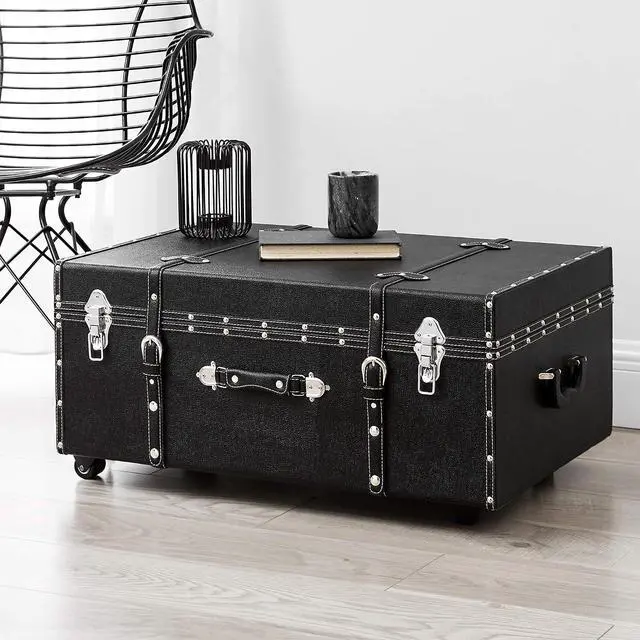 Alt view image 4 of 5 - Texture® Brand Trunk - Black - Large