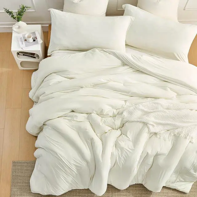 Alt view image 2 of 5 - Look at This Thicky - Coma Inducer® Oversized Queen Comforter Set - Standard Thicky - Creamy Elephant