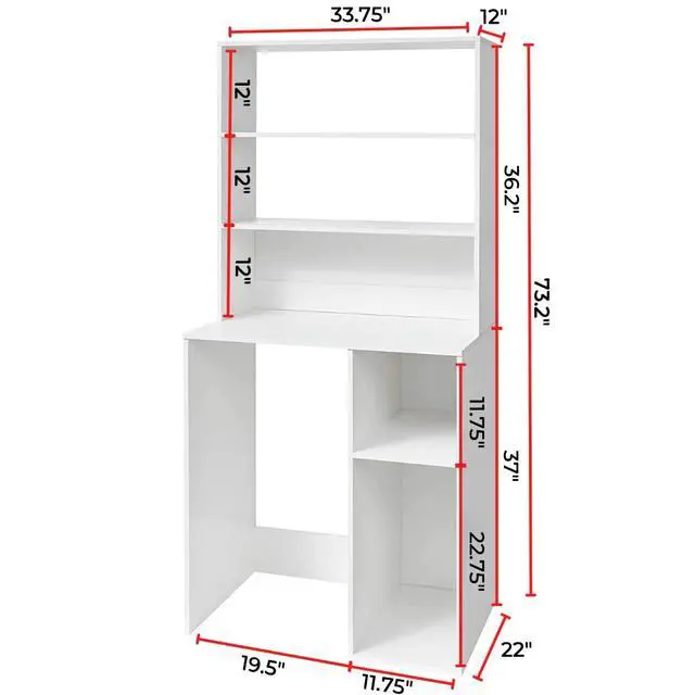 Alt view image 4 of 4 - Yak About It Mini Fridge Dorm Station with Top Shelf - White