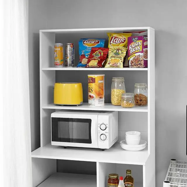 Alt view image 3 of 4 - Yak About It Mini Fridge Dorm Station with Top Shelf - White