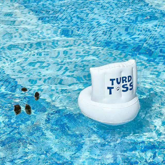 Alt view image 7 of 7 - Turd Toss - Inflatable Pool Game