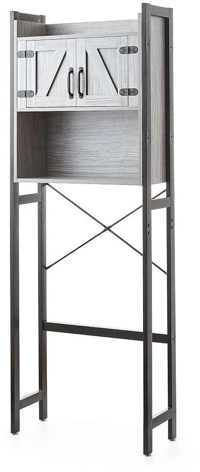Main image of Yak About It® Dorm Hutch - Over the Fridge Organizer - Gray Walnut