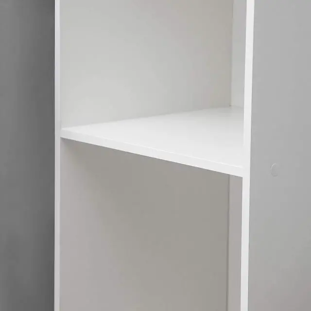 Alt view image 5 of 7 - Yak About It Extra Tall Bookcase Table - White