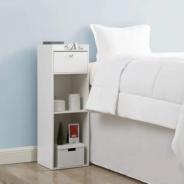 Alt view image 6 of 7 - Yak About It Extra Tall Bookcase Table - White