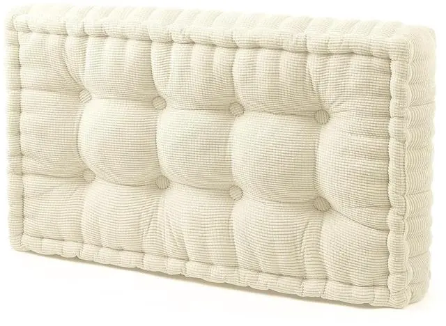 Main image of Rainha - Ultra Thick Tufted College Headboard - Almond Milk