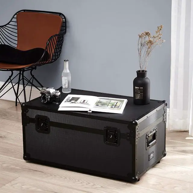 Alt view image 4 of 7 - VIN Armored Trunks - Black with Black Trim