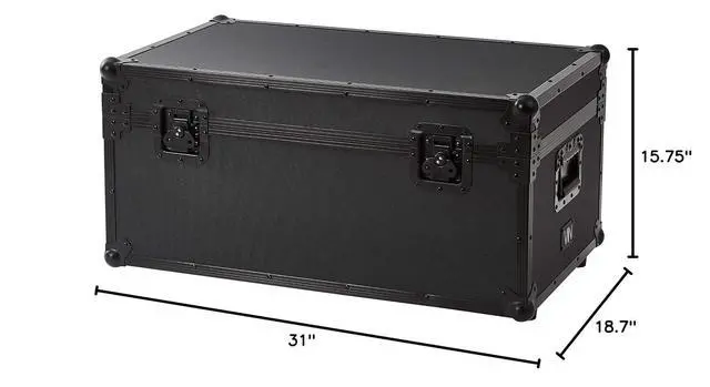 Alt view image 7 of 7 - VIN Armored Trunks - Black with Black Trim