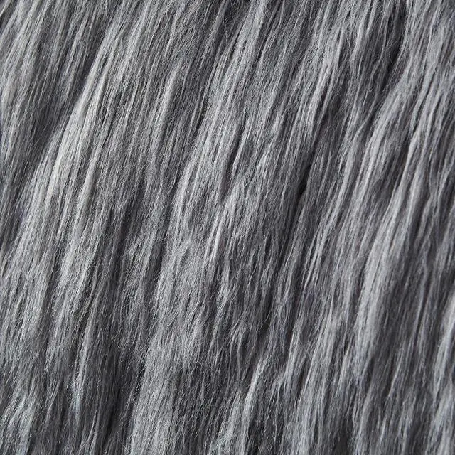 Alt view image 3 of 3 - Fur Butterfly Chair - Dark Gray
