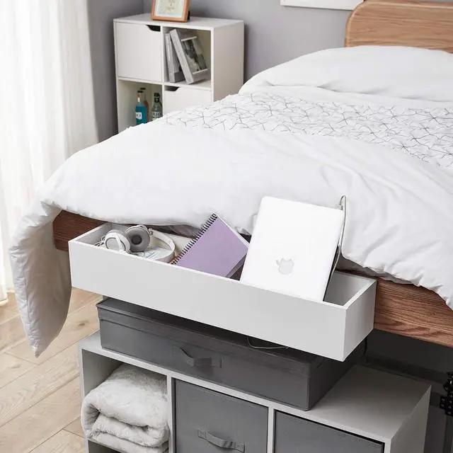 Alt view image 2 of 4 - Yak About It® Dorm Bedside Organizer - White