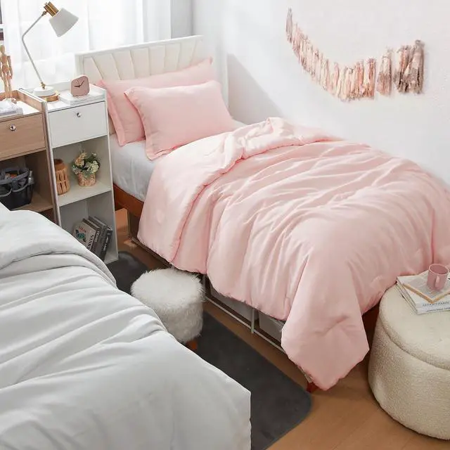 Main image of Dorm Haul® Cozy College Comforter Set - Twin XL Bedding - Heavenly Pink