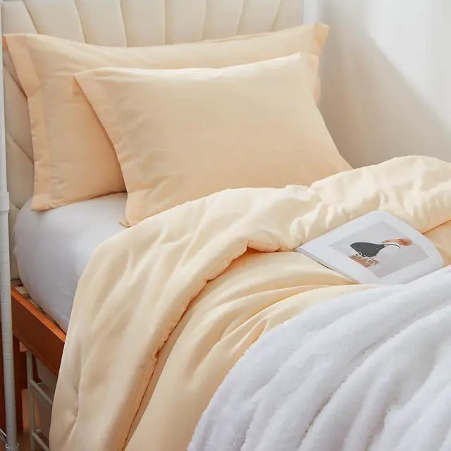 Alt view image 3 of 5 - Dorm Haul® Cozy College Comforter Set - Twin XL Bedding - Shortbread