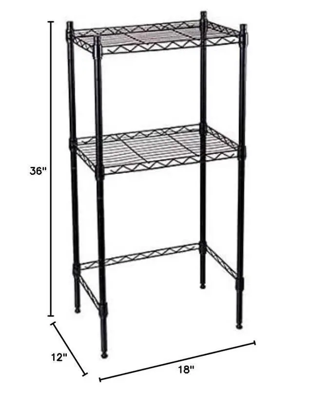 Alt view image 2 of 2 - Suprima® Adjustable Shelving - Dorm Table Shelf Supreme - Gunmetal Gray